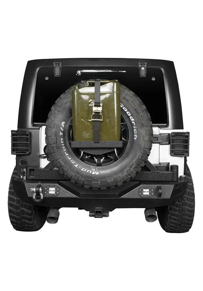 Duravel 20L Metal Jerry Can with Secure Locking Cap and Free Nozzle - Image 2